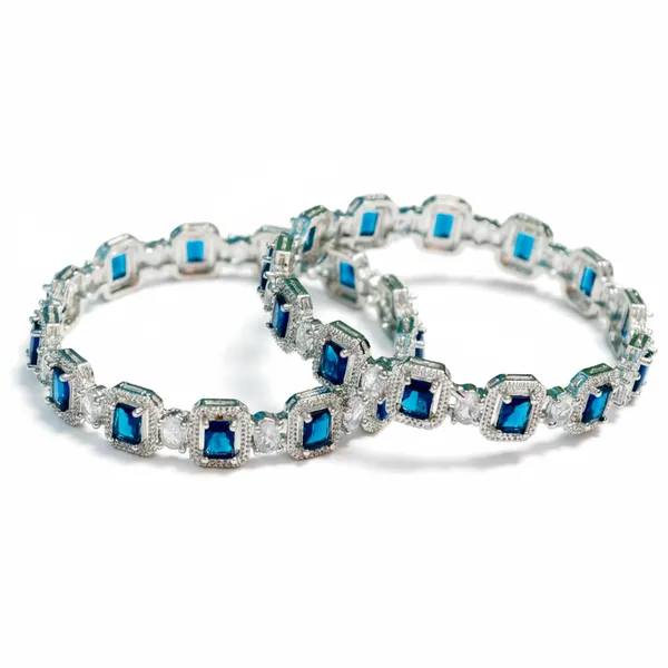 Silver_And_Blue_Brass_Premium_And_Elegant_Bangle_For_Women_Pack_of_2
