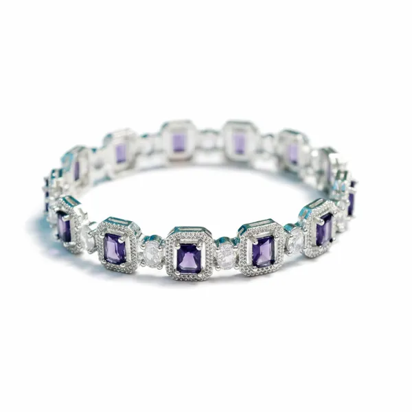 Silver_And_Purple_Brass_Premium_And_Elegant_Bangle_For_Women