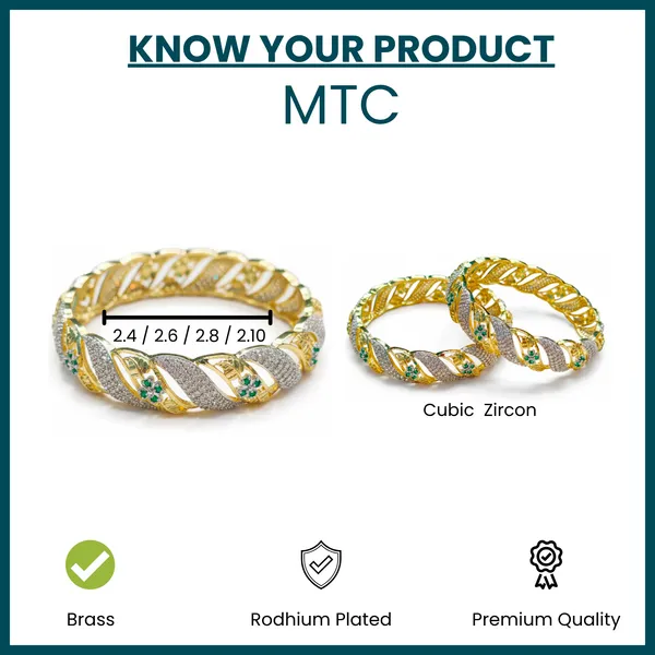 Green_And_Ruby_Red_Brass_Premium_And_Elegant_Bangle_For_Women