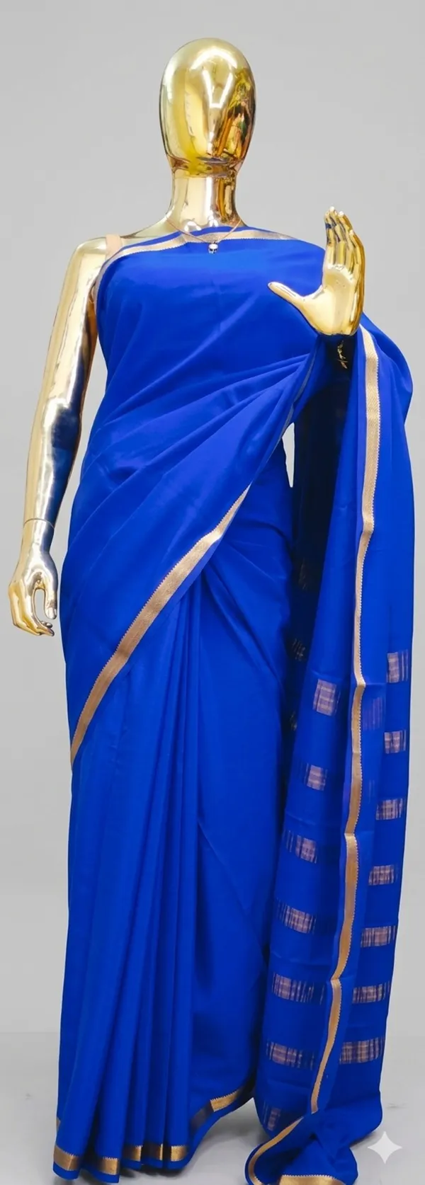 Royal_Blue_Crepe_Silk_saree