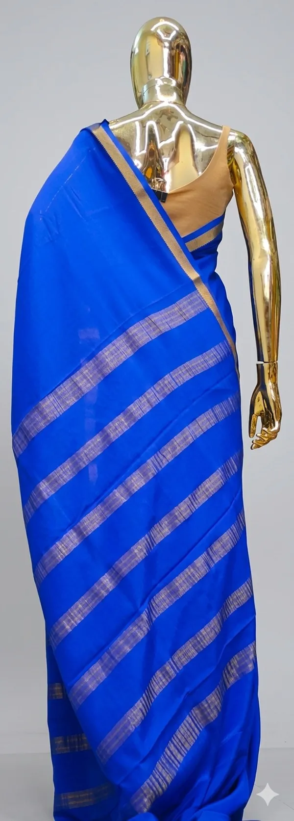Royal_Blue_Crepe_Silk_saree