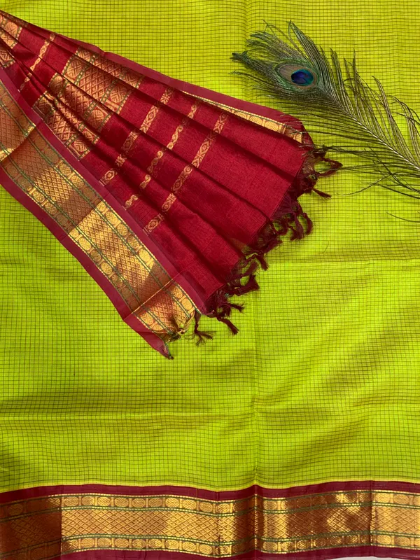 Green_Ragini_Cotton_Silk_Saree