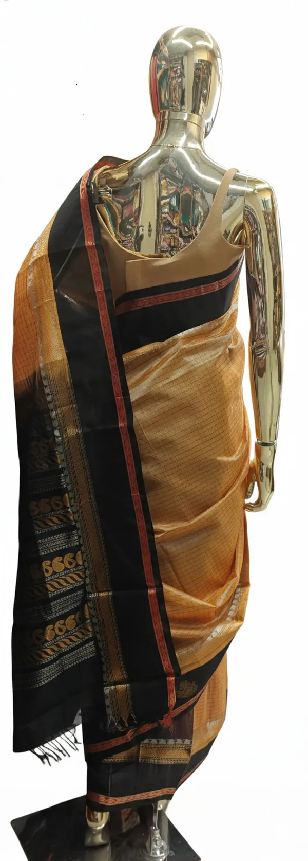 Honey_Gold_Silk_Cotton_Saree