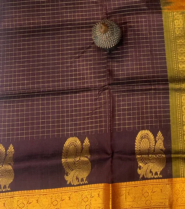 Coffee_Brown_Silk_Cotton_Saree
