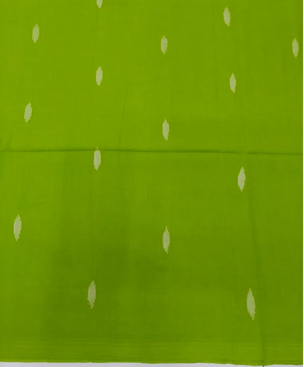 Lime_green_mul_cotton_saree