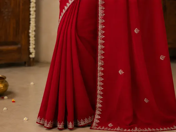 Maroon_party_wear_saree