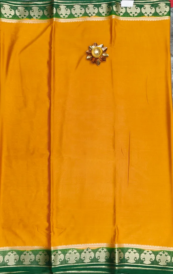 Mustard_Yellow_Crepe_silk_saree