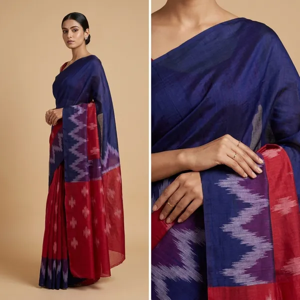 Ikkat_Handloom_Cotton_Saree