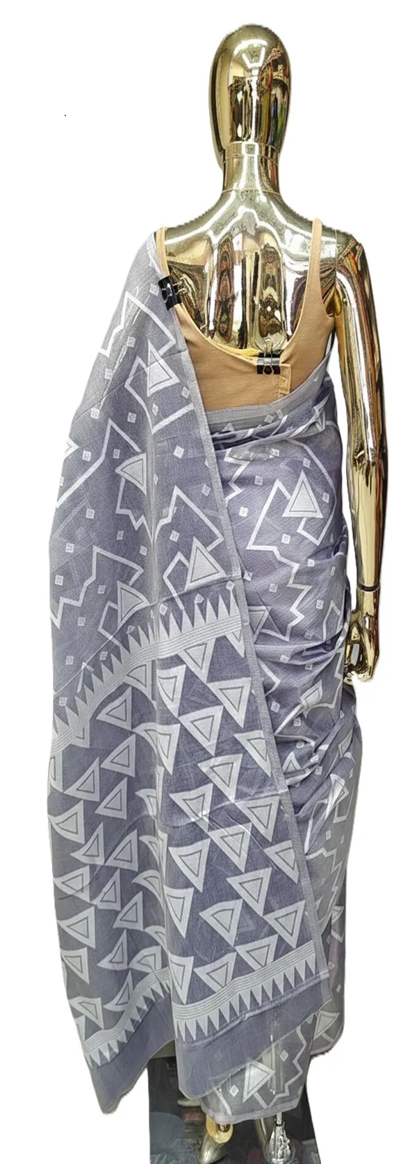 Ash_Grey_Bengal_Cotton_Saree