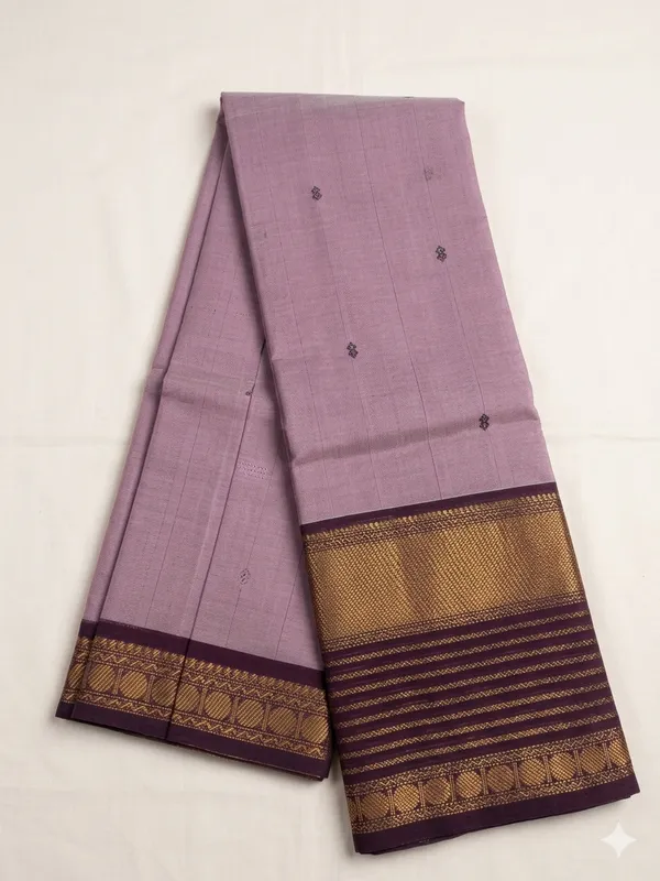 Lavender___Cotton_Saree