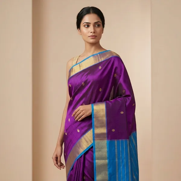 Purple_Cotton_Silk_Ragini_Saree