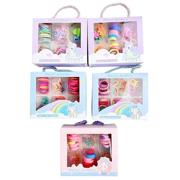 Hair_Accessories_Set_With_Elastic_Bands_And_Claw_Clips