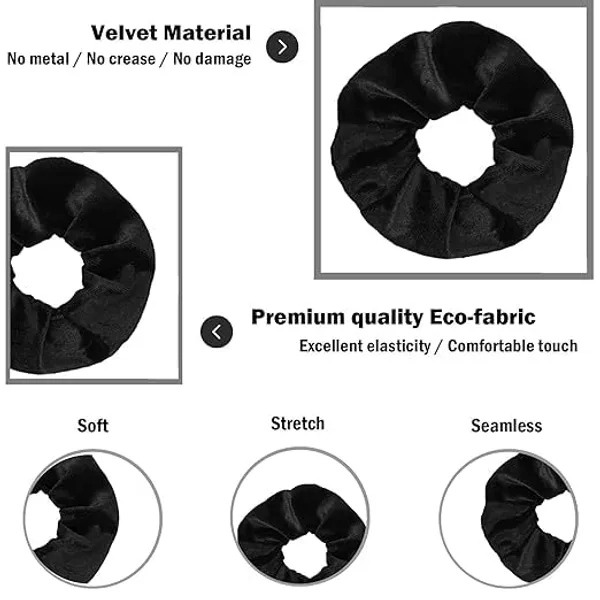 Velvet_Hair_Scrunchies_Pack_Of_12