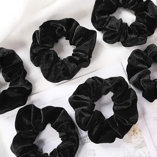 Velvet_Hair_Scrunchies_Pack_Of_12