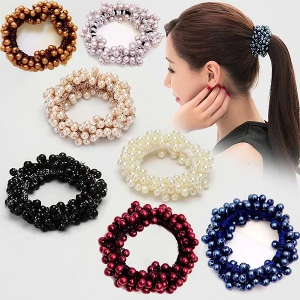 Pearl_Rubber_Band_Ponytail_Holders_Pack_Of_6