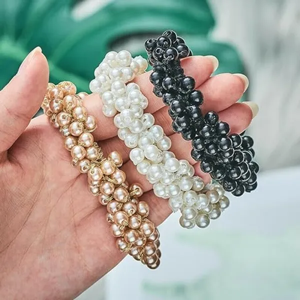 Pearl_Rubber_Band_Ponytail_Holders_Pack_Of_6