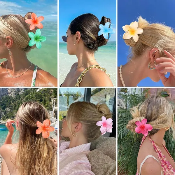 Plumeria_Flower_Hair_Clips