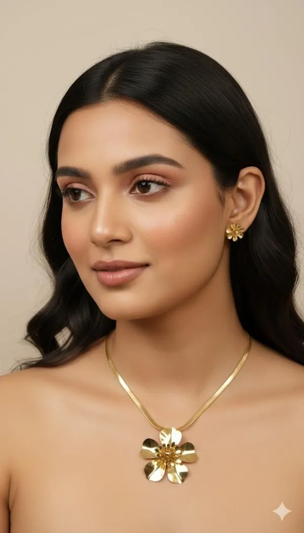 Flower_Pendant_Necklace