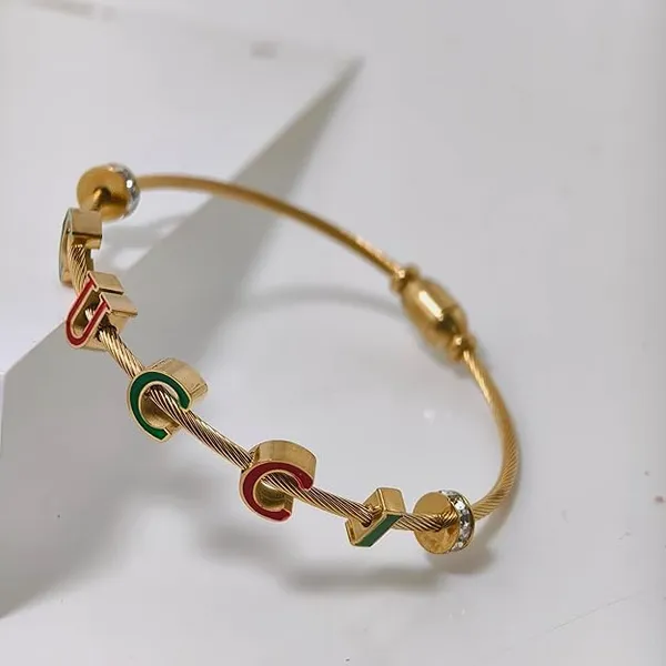 Gold_Plated_Cable_Bracelet_With_Letter_Charms