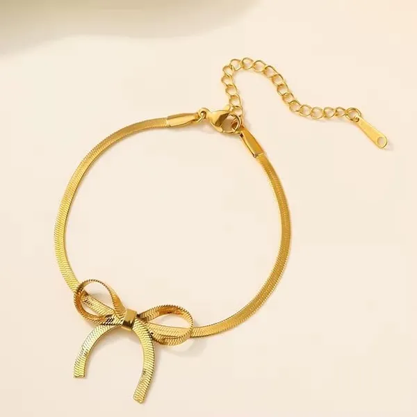Stainless_Steel_Bow_Tie_Bracelet