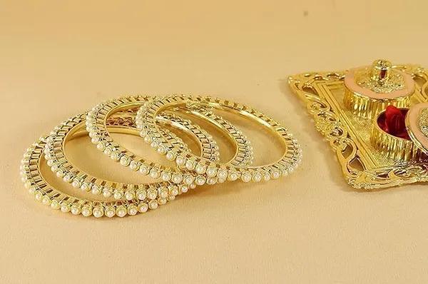 Gold_Plated_Pearl_Studded_Bangles