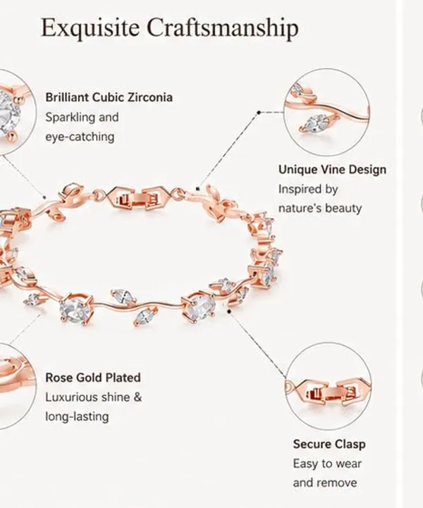 Tulip_Bracelet_with_Multicolour_Gemstones,_Pink,_Purple_&_Clear_Oval_Marquise_Crystals|Korean_Purple_&_Pink_Gemstones|Anti-Tarnish_&_Waterproof|Gift_for_GF_and_Wife