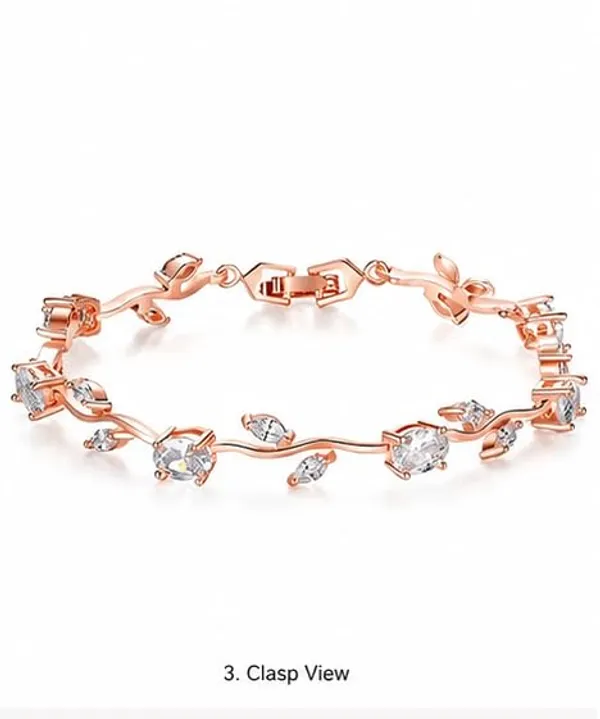Tulip_Bracelet_with_Multicolour_Gemstones,_Pink,_Purple_&_Clear_Oval_Marquise_Crystals|Korean_Purple_&_Pink_Gemstones|Anti-Tarnish_&_Waterproof|Gift_for_GF_and_Wife