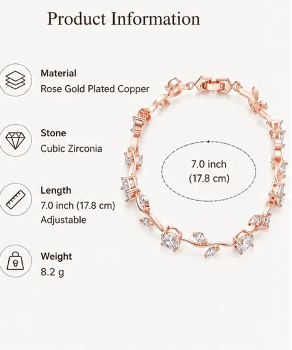 Tulip_Bracelet_with_Multicolour_Gemstones,_Pink,_Purple_&_Clear_Oval_Marquise_Crystals|Korean_Purple_&_Pink_Gemstones|Anti-Tarnish_&_Waterproof|Gift_for_GF_and_Wife