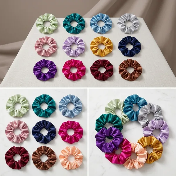 Satin_Silk_Scrunchies_For_Women_And_Girls