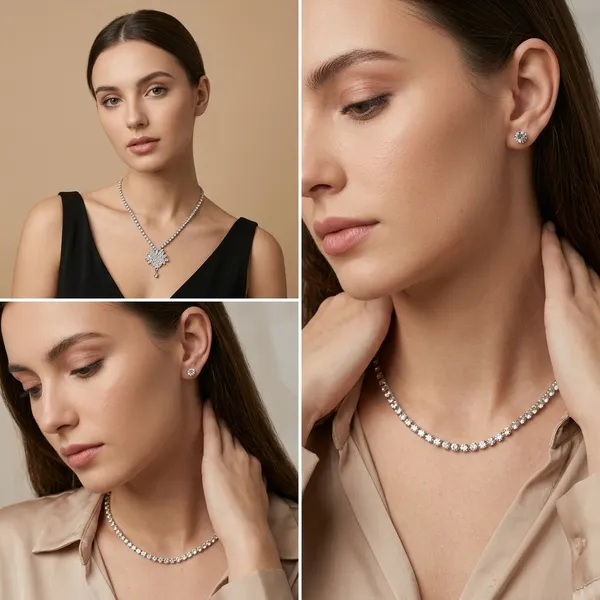 White_Alloy_Premium_And_Elegant_Necklace_With_Earring_Set_For_Women