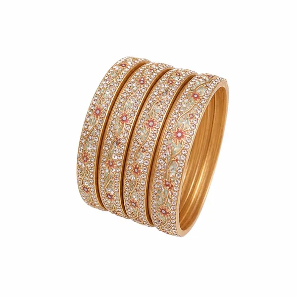 Cream_Glass_Premium_And_Elegant_Bangle_For_Women