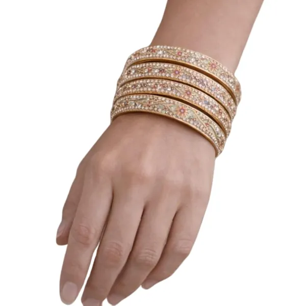 Cream_Glass_Premium_And_Elegant_Bangle_For_Women