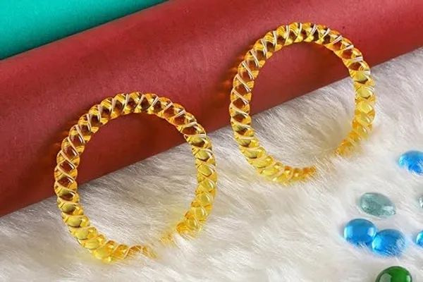 Yellow_Glass_Premium_And_Elegant_Bangle_For_Women_Set_Of_2