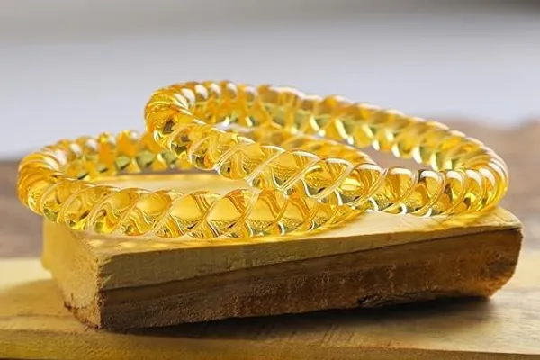 Yellow_Glass_Premium_And_Elegant_Bangle_For_Women_Set_Of_2