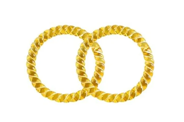 Yellow_Glass_Premium_And_Elegant_Bangle_For_Women_Set_Of_2