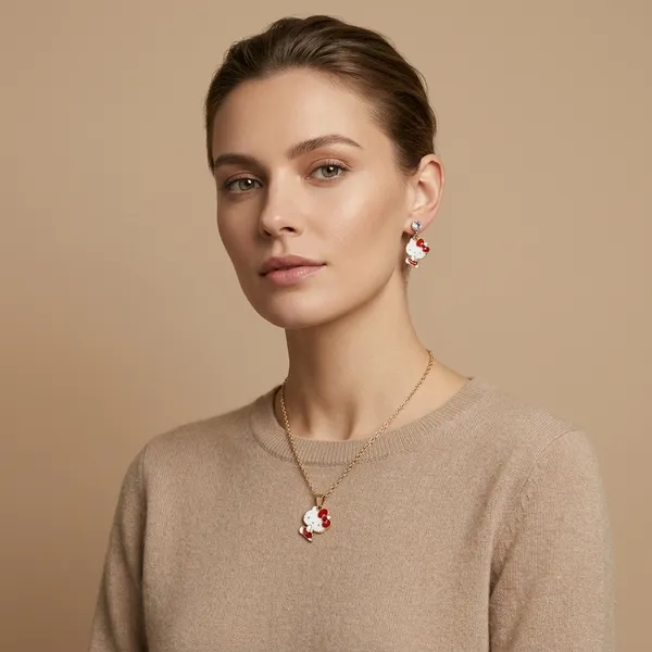 Multicolor_Alloy_Premium_And_Elegant_Necklace_With_Earring_Set_For_Women