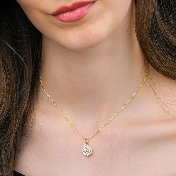 Round_Silver_Golden_Plated_Pendant