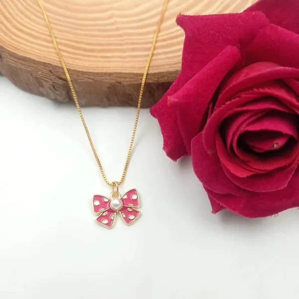 Pretty_Pookie_Bow_Pendant_Necklace_Red
