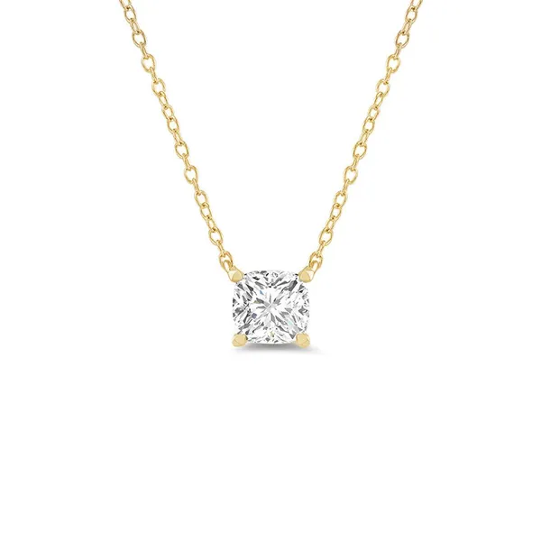 Elegant_Cushion_Cut_Diamond_Pendant_Necklace