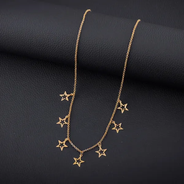 Golden_Plated_Star_Chain_Necklace