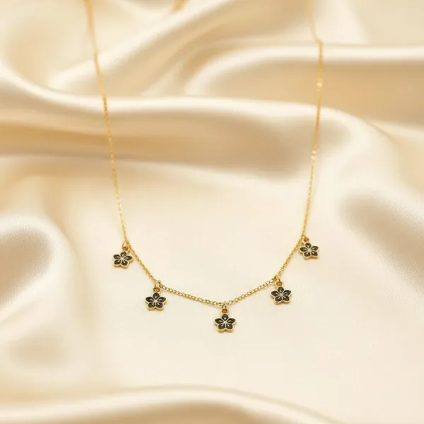 Golden_Chain_Flower_Pendant_Necklaces_Sky_Blue