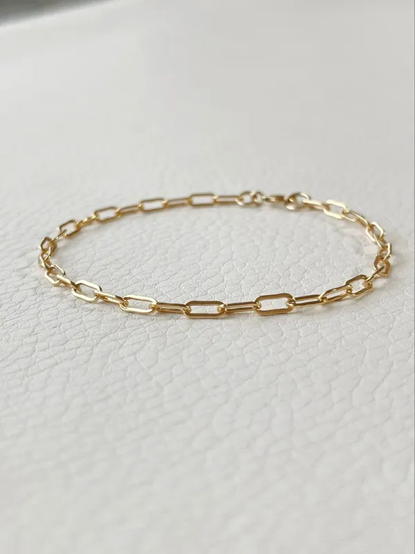 Paperclip_Chain_Bracelet_For_Women_Girls