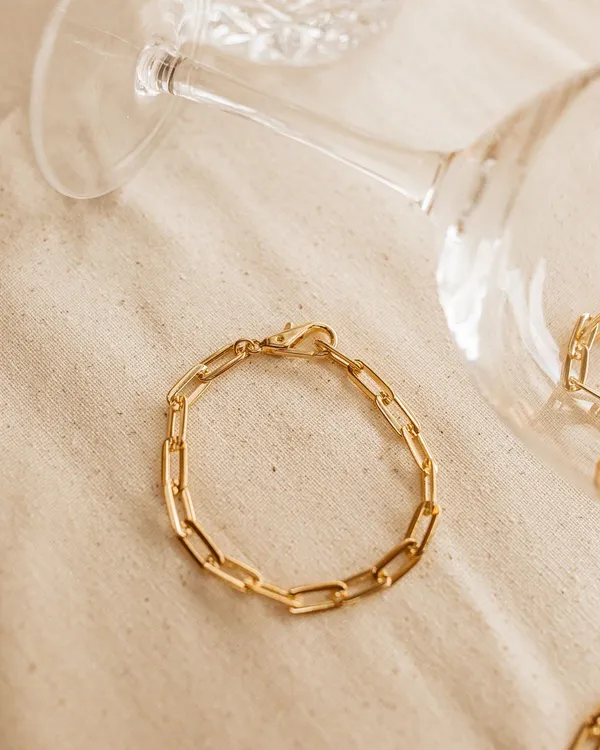 Paperclip_Chain_Bracelet_For_Women_Girls