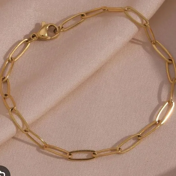 Paperclip_Chain_Bracelet_For_Women_Girls