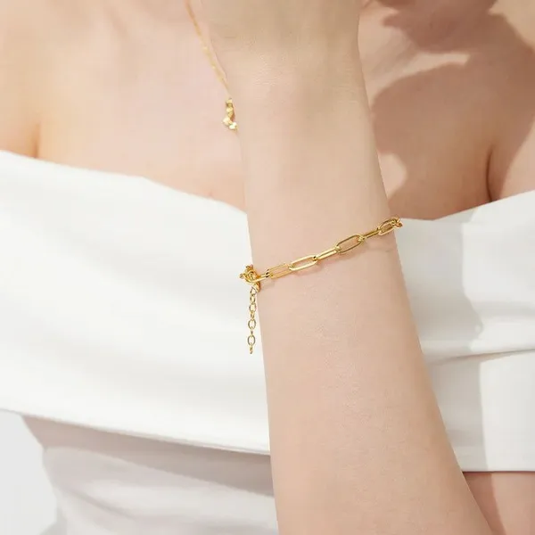 Paperclip_Chain_Bracelet_For_Women_Girls