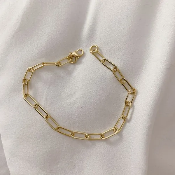 Paperclip_Chain_Bracelet_For_Women_Girls