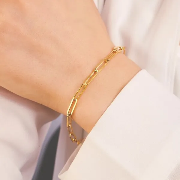 Paperclip_Chain_Bracelet_For_Women_Girls