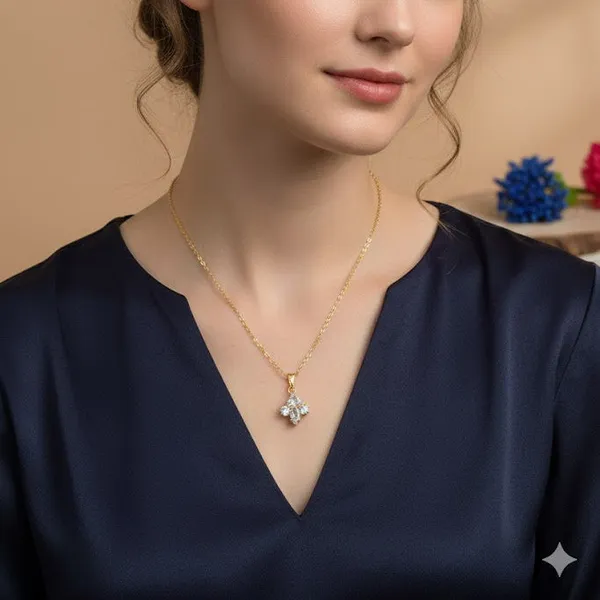Elegant_4_Stone_Pendant_Necklace