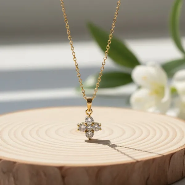Elegant_4_Stone_Pendant_Necklace