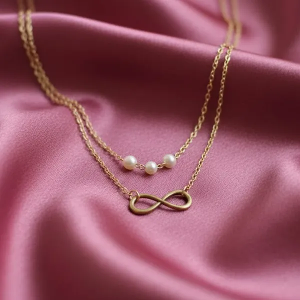 Minimal_Clavicle_Golden_Chain_3_Pearl_With_Infinity_Necklace